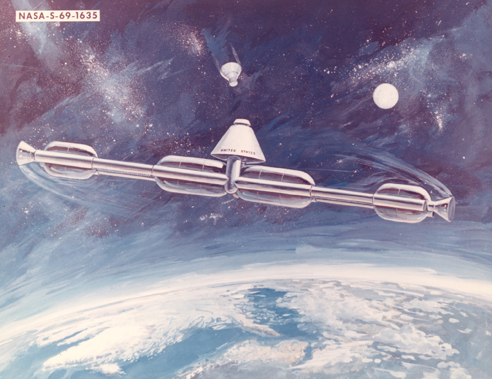 Space History Photo: Artificial Gravity Space Station
